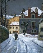 Snow in Biarritz Louis Dewis